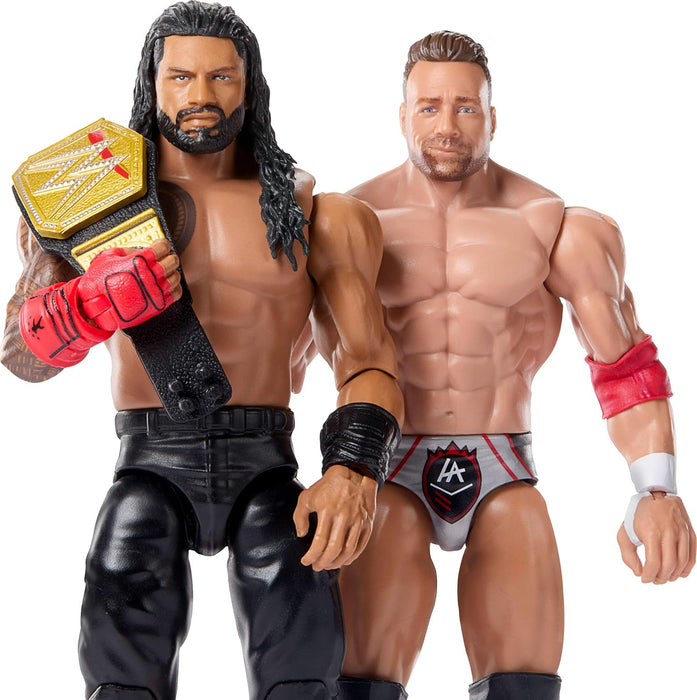 Mattel WWE Main Event Showdown Roman Reigns vs La Knight 2-Pack