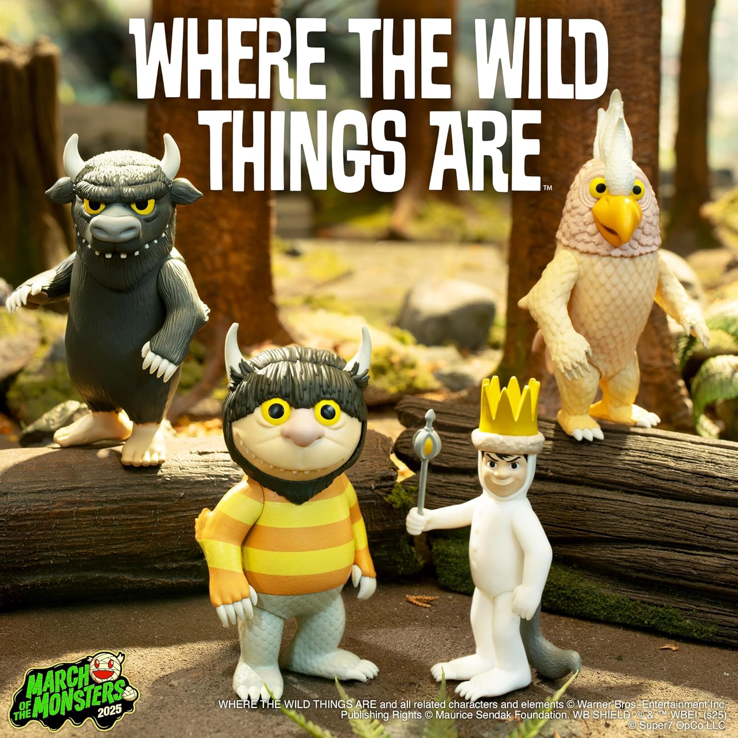 Super7 Where The Wild Things are Reaction Figures Wave 01 - Douglas (Monster) Action Figure