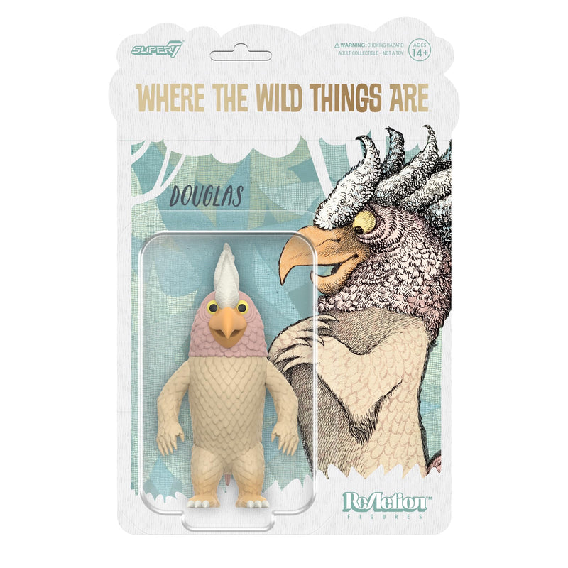 Super7 Where The Wild Things are Reaction Figures Wave 01 - Douglas (Monster) Action Figure