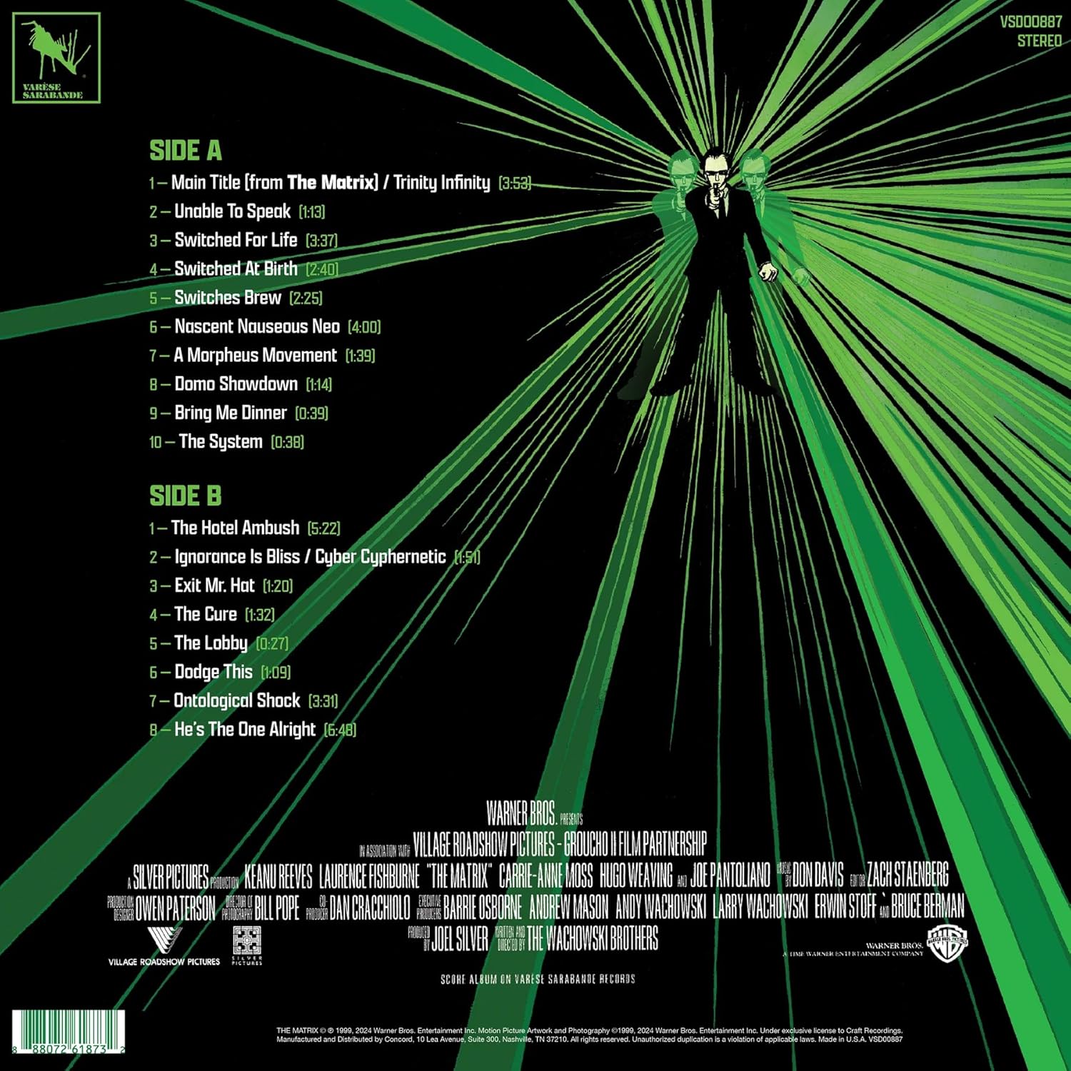 The Matrix (Original Motion Picture Score) (25th Anniversary Edition)