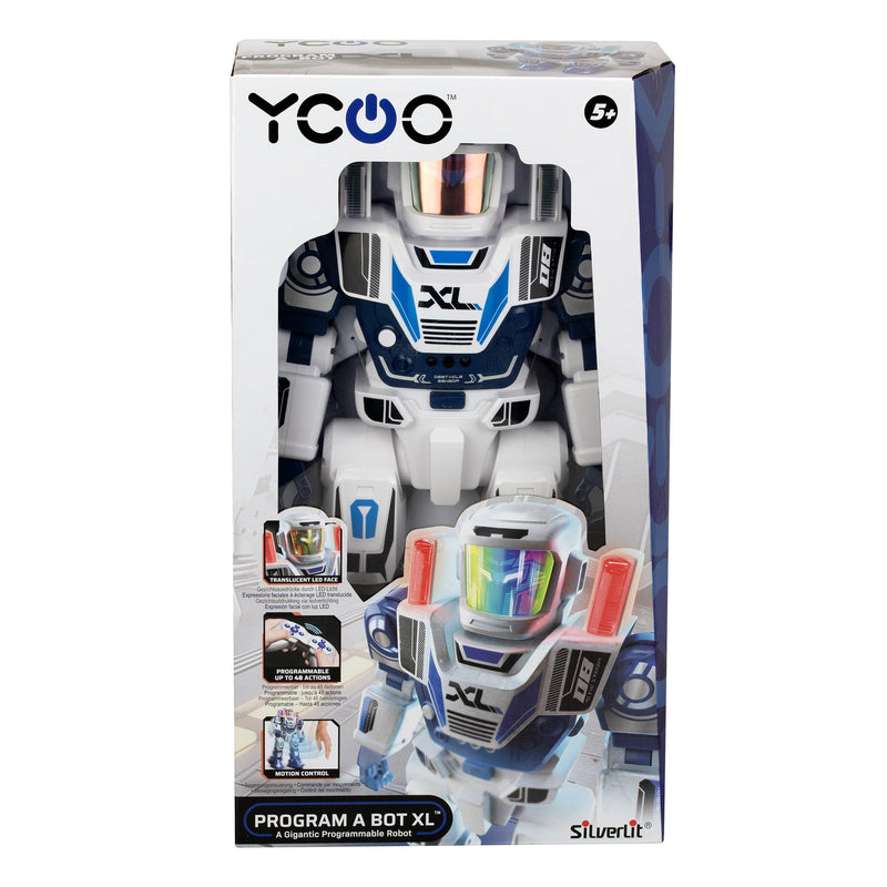 SilverLit Programme A bot XL Large Robot Toy with 48 Commands, Remote Control, Motion Control, Dance Moves and More! Fun Interactive Toy for Kids