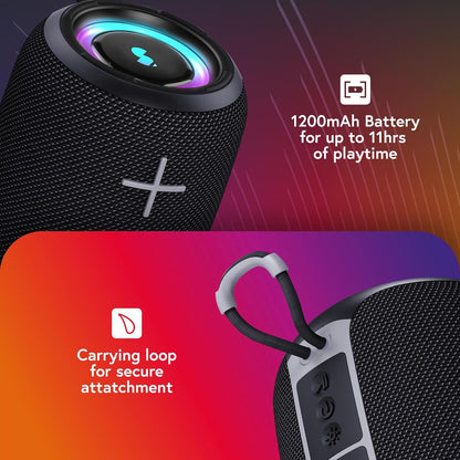 Stealth Portable Speaker Black Bs50