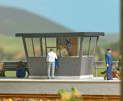 Busch - 1/87 Bahnsteigkiosk H0 (03/25) *