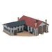 Faller - 1/160 Locloods Met Twee Stallen En Werkplaats (04/25)*