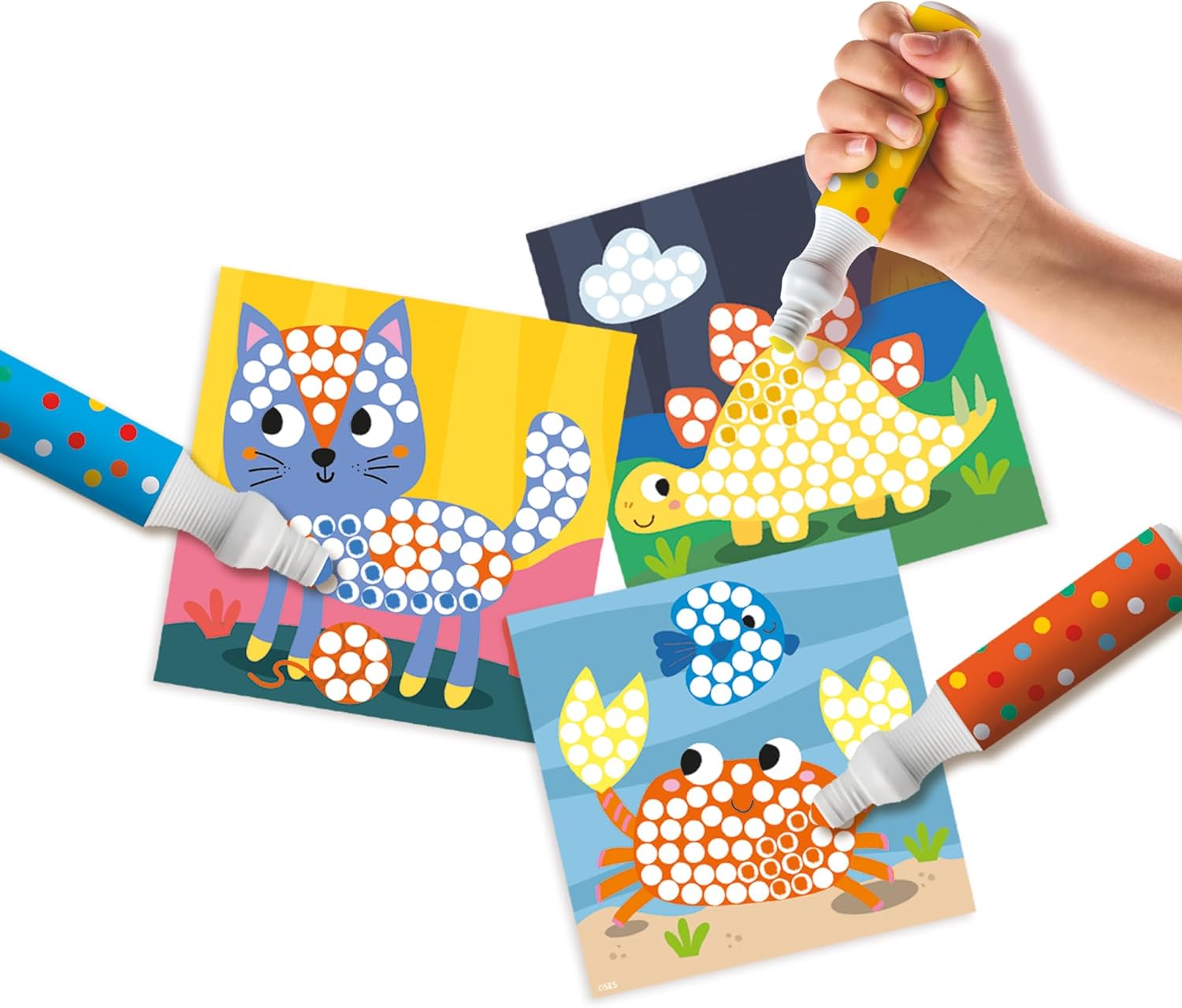 SES Creative 14602 Dot Markers-activiteitskaarten