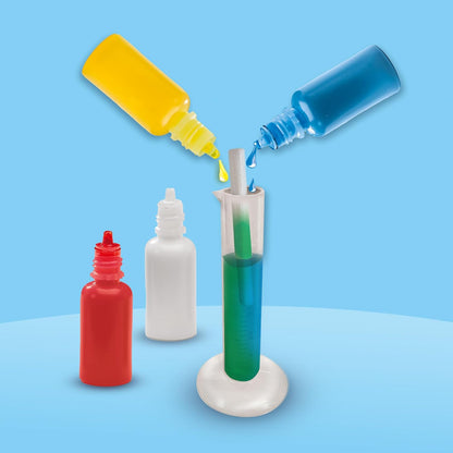 SES Creative 14722 Vilt Marker Lab - Creatieve kit voor kinderen vanaf 5 jaar - Maak 15 aangepaste viltstiften met 4 wasbare inktkleuren (rood, blauw, geel, wit