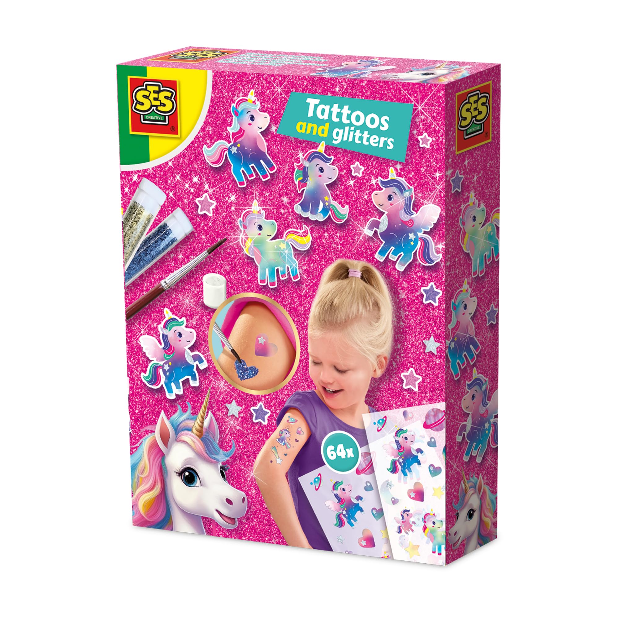 Ses Creative - Tattoos And Glitter Unicorn - (S14724)