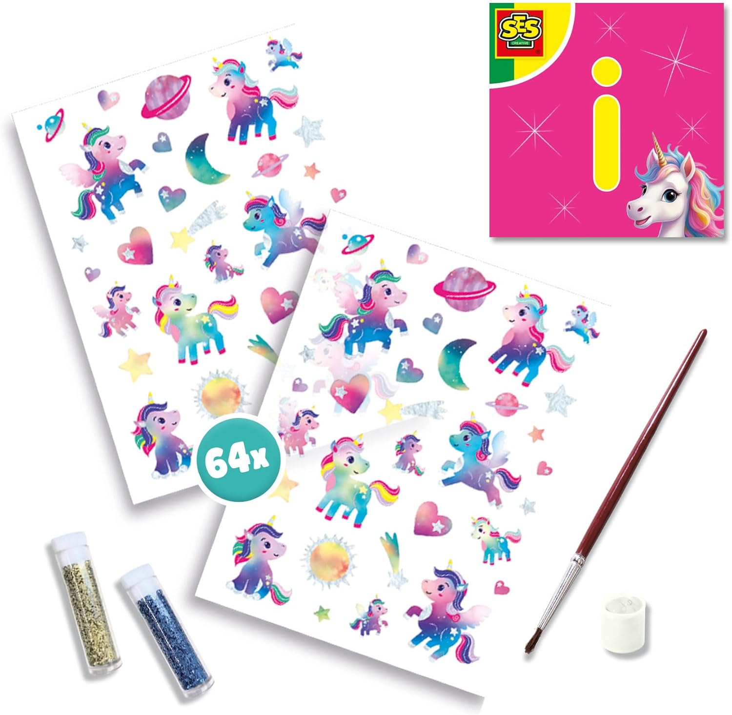 Ses Creative - Tattoos And Glitter Unicorn - (S14724)