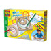 SES Creative 14788 Houten spiraalontwerper - Creatieve tekenset voor kinderen vanaf 5 jaar - Maak meer dan 40 unieke spiraalontwerpen met 5 houten wielen