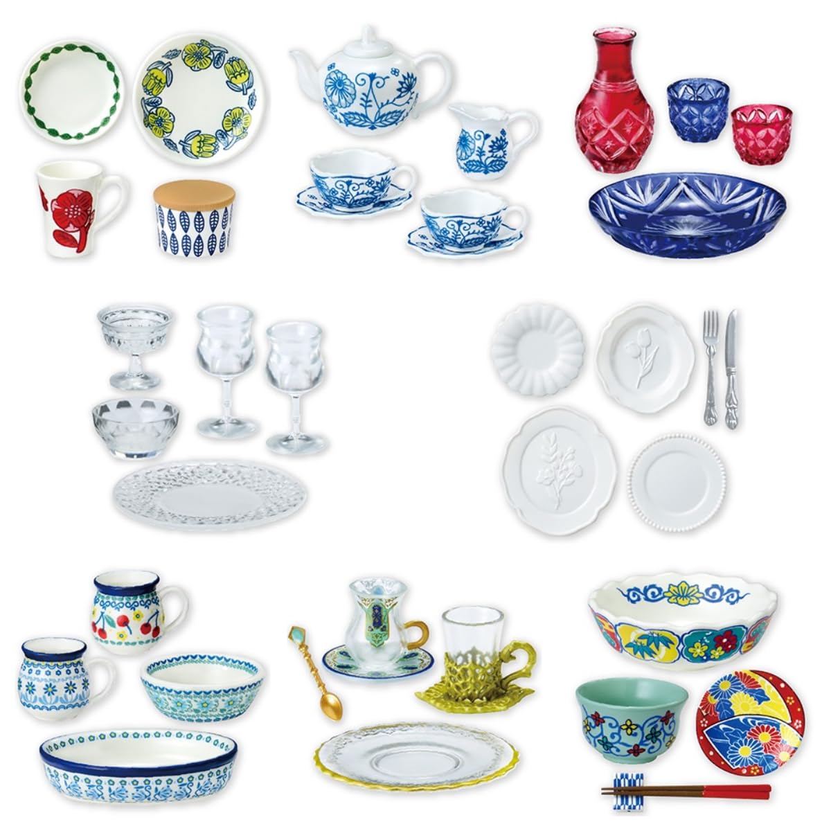 Re-Ment - Tableware Collection (CDU)