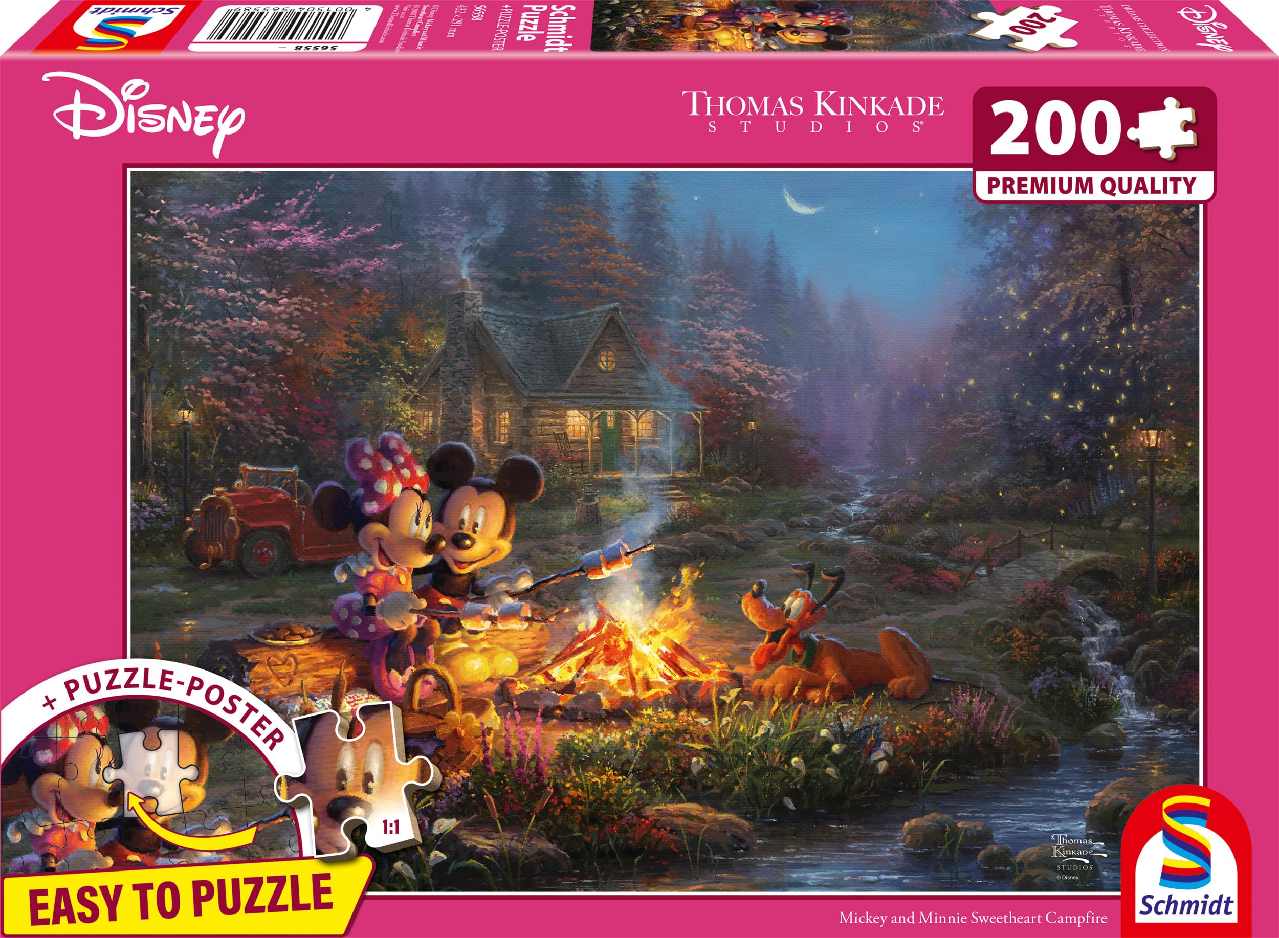 SCHMIDT PQ 200 el. Thomas Kinkade Myszka Miki & Minnie