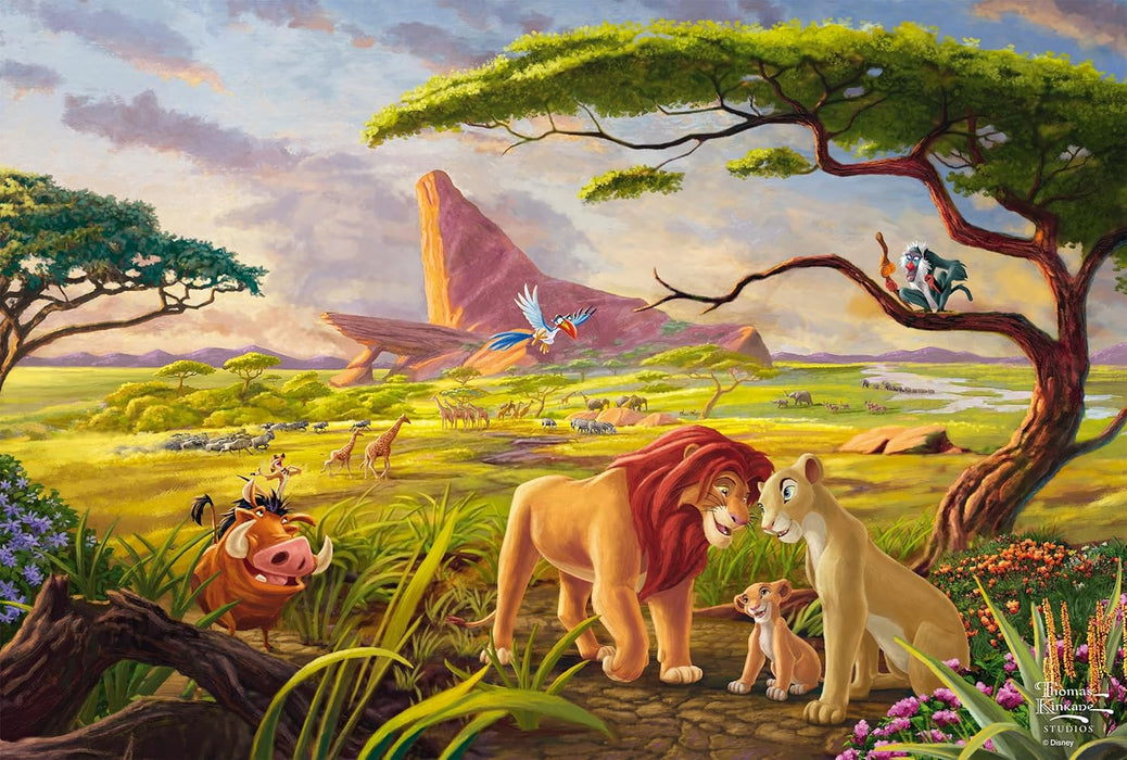 Schmidt Spiele 56560 Thomas Kinkade, Disney, The Lion King, Remember Who You Are Jigsaw Puzzle 200 Pieces, Multi-Colour