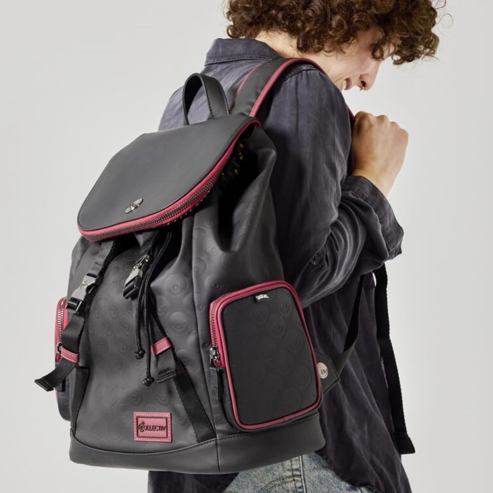 Loungefly COLLECTIV Pokémon The COLLECTR Full-Size Backpack, Black, L, Full