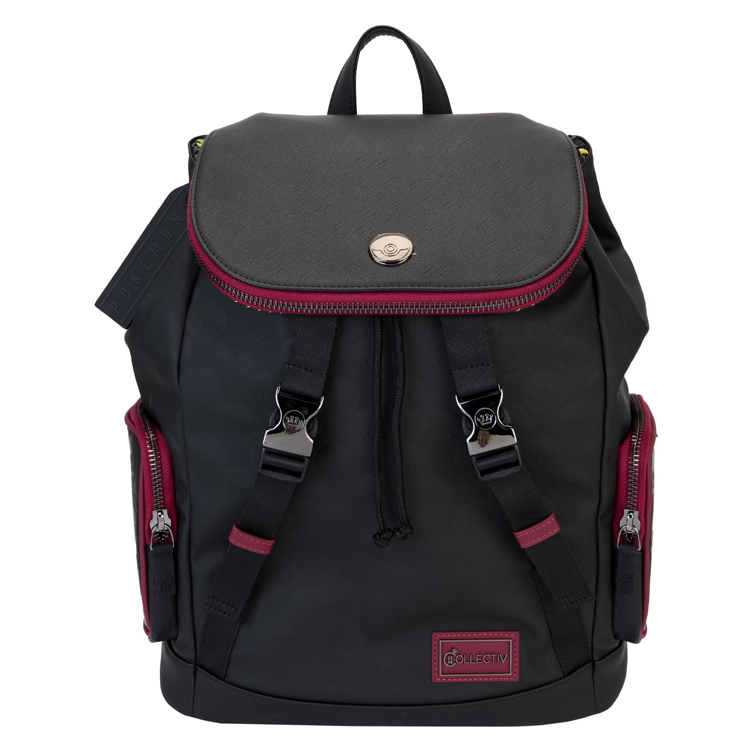 Loungefly COLLECTIV Pokémon The COLLECTR Full-Size Backpack, Black, L, Full