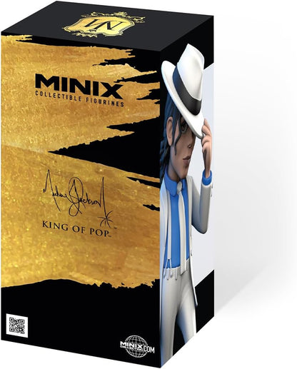 MINIX Collectible Bandai - Michael Jackson Sammlerfigur, 12 cm, Sammlerstücke für Ausstellung, Geschenkidee, Spielzeug für Kinder und Erwachsene, Musikfans (MN16228