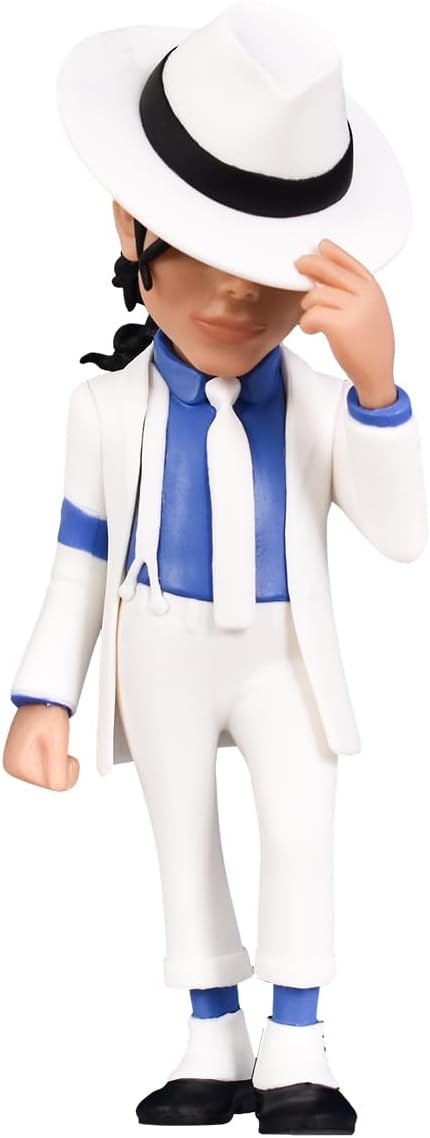 MINIX Collectible Bandai - Michael Jackson Sammlerfigur, 12 cm, Sammlerstücke für Ausstellung, Geschenkidee, Spielzeug für Kinder und Erwachsene, Musikfans (MN16228