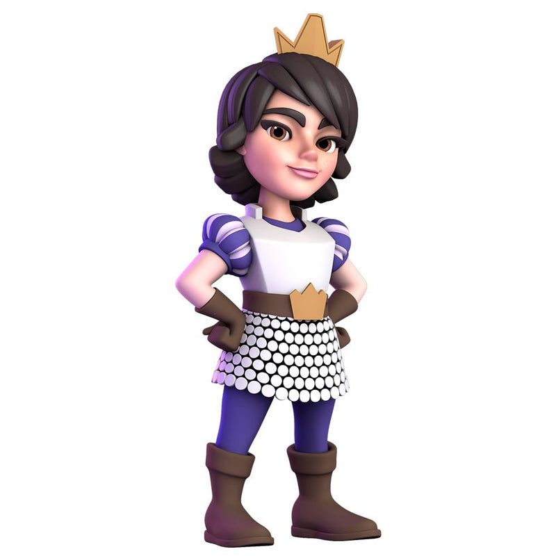 MINIX Collectible Figurines, Figura de colección 12cm, Clash Royale, Princesa, Coleccionables para Exhibición, Idea de Regalo, Juguetes para Niños Y Adultos, Fans De Videojuegos (MN14064)