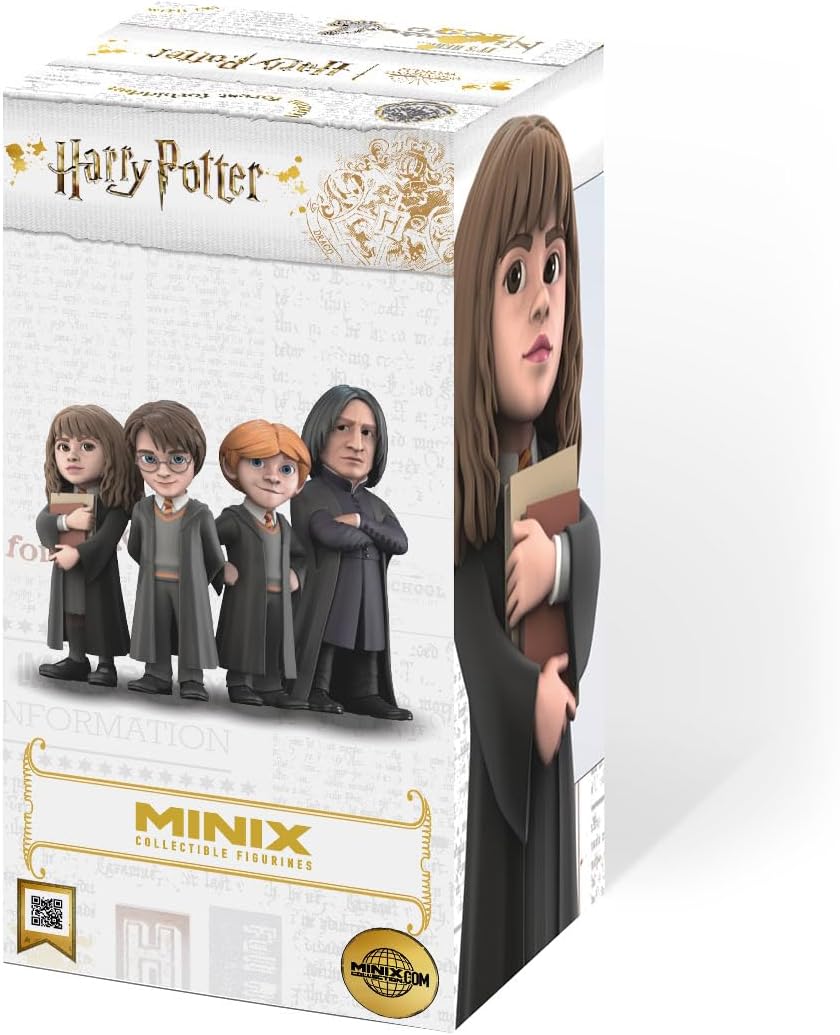 MINIX Bandai Figura de colección 12 cm, Harry Potter, Hermione, Coleccionables para Exhibición, Idea de Regalo, Juguetes para Niños y Adultos, Fans De TV (MN18505)