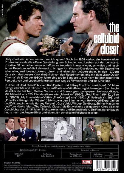 EPSTEIN, ROB - THE CELLULOID CLOSET