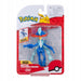 Pokémon Quaquaval Battle Feature Figuur - 4,5 Inch Quaquaval Battle Ready Figuur met Wing Attack
