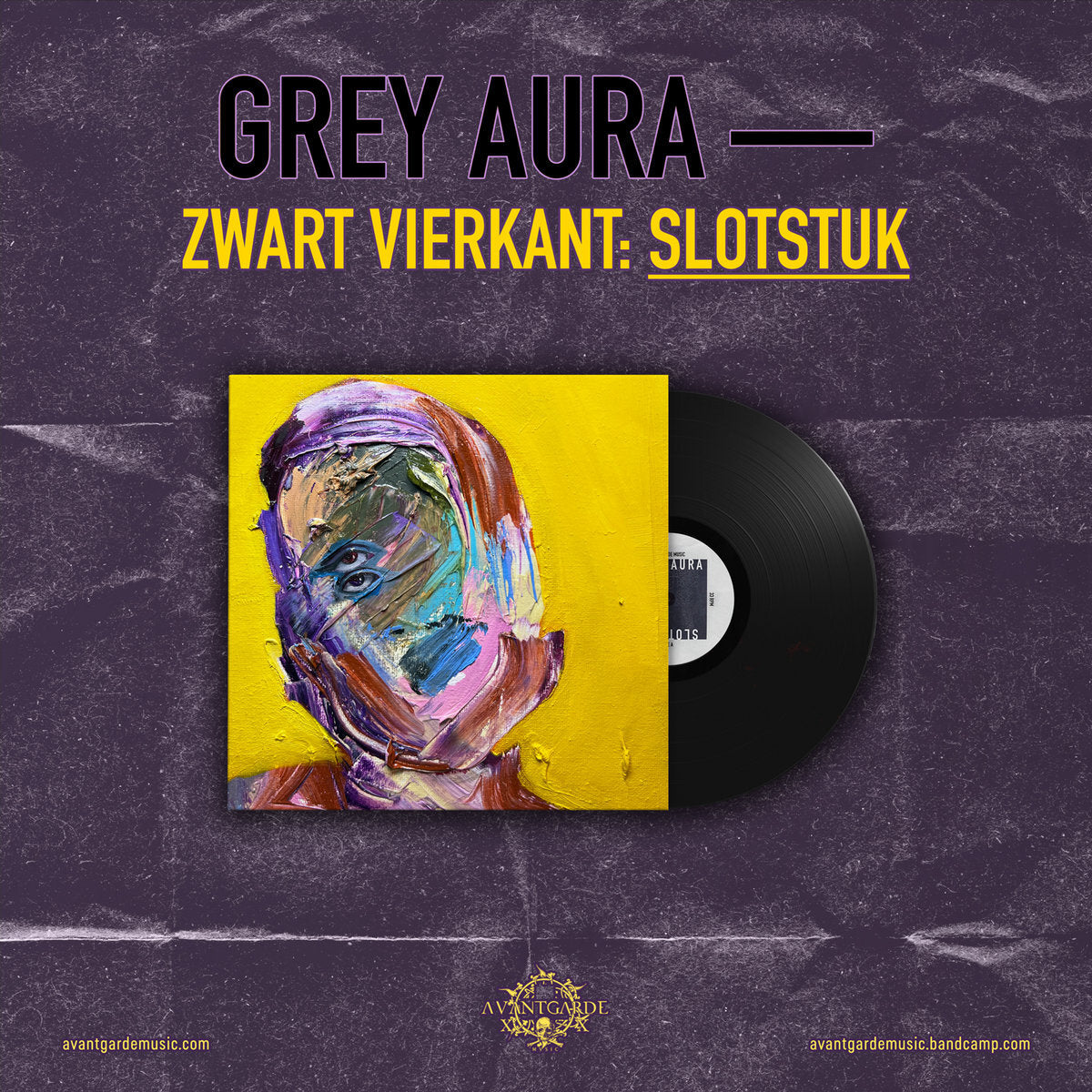 Zwart Vierkant Slotstuk