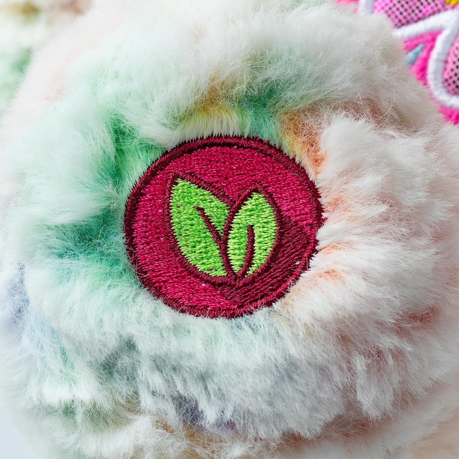 Care Bears Peluche moyenne (respectueuse de l'environnement) – Ours en forme de cœur en fleurs