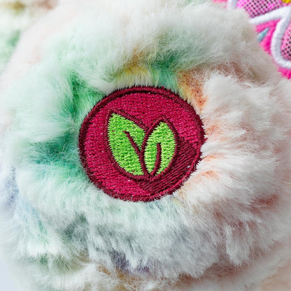 Care Bears Peluche moyenne (respectueuse de l'environnement) – Ours en forme de cœur en fleurs