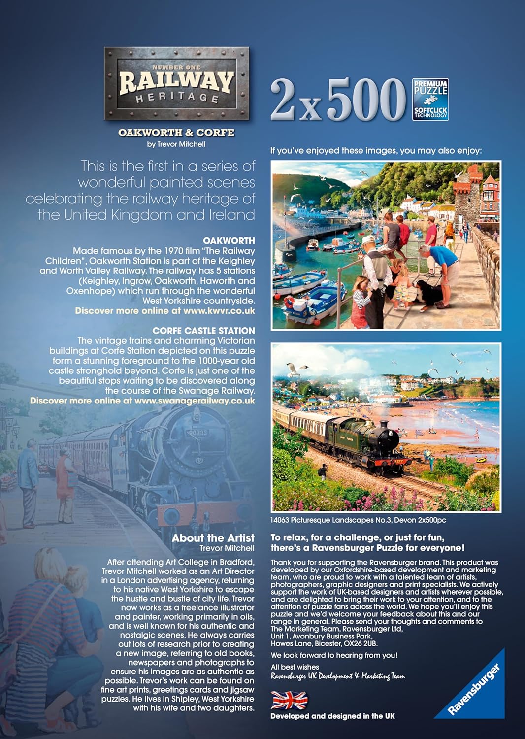 Railway Heritage No 1 2X500Pc