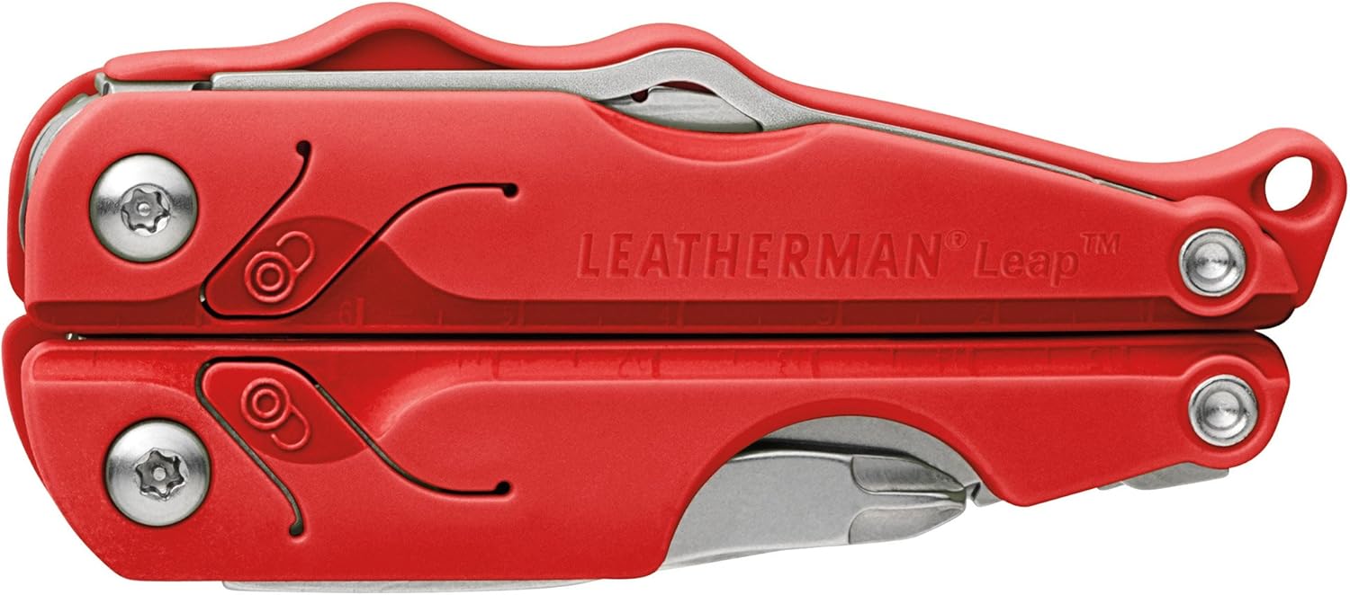 Leatherman LTG831842 Alicate multiherramienta (De plástico, Acero inoxidable), Color Rojo