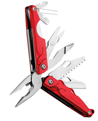 Leatherman LTG831842 Alicate multiherramienta (De plástico, Acero inoxidable), Color Rojo