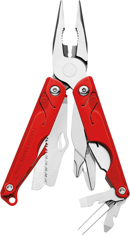 Leatherman LTG831842 Alicate multiherramienta (De plástico, Acero inoxidable), Color Rojo