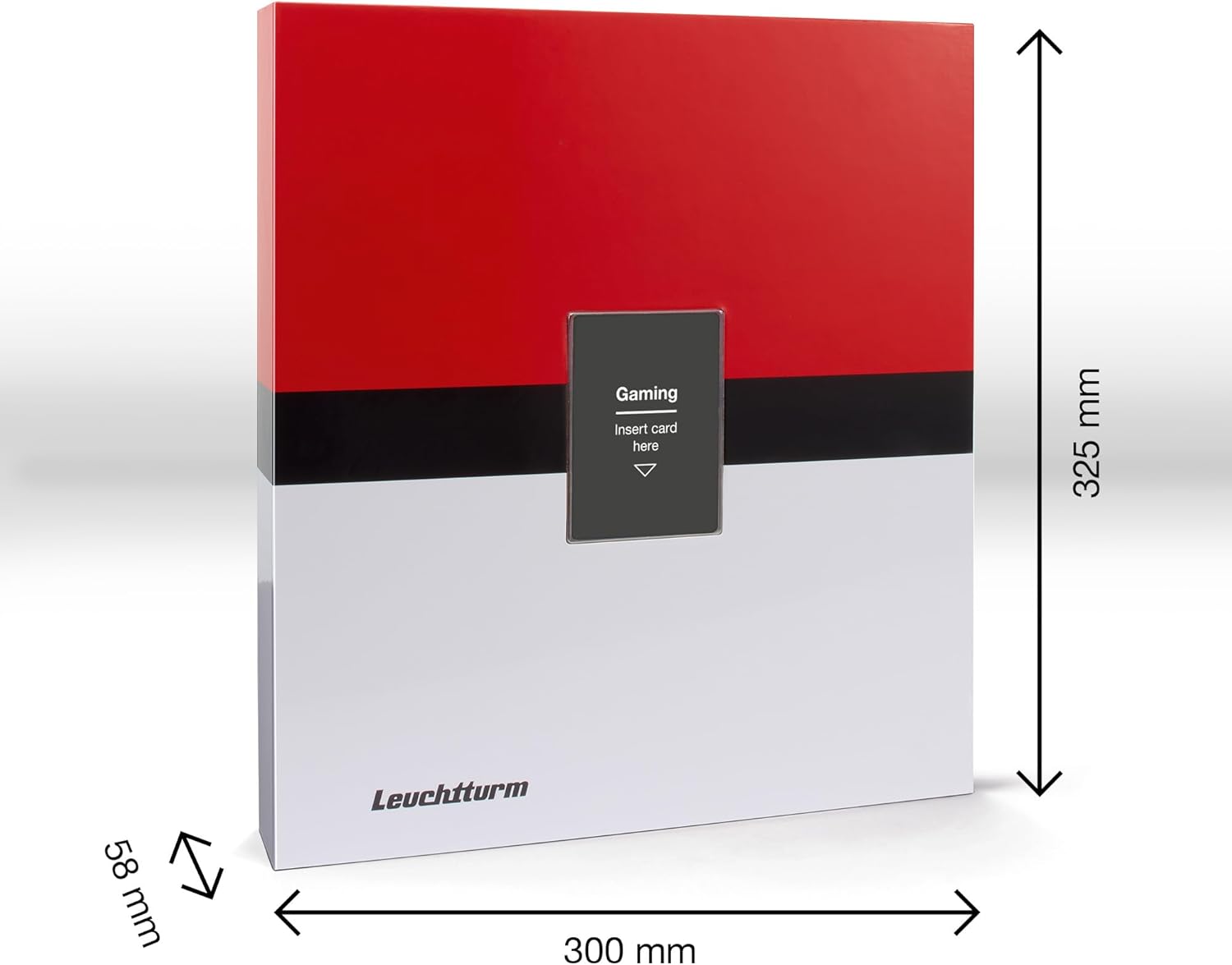 Leuchtturm - Trading Card Album Pro Gaming Incl. 5 Grande Pro Sheets Clear