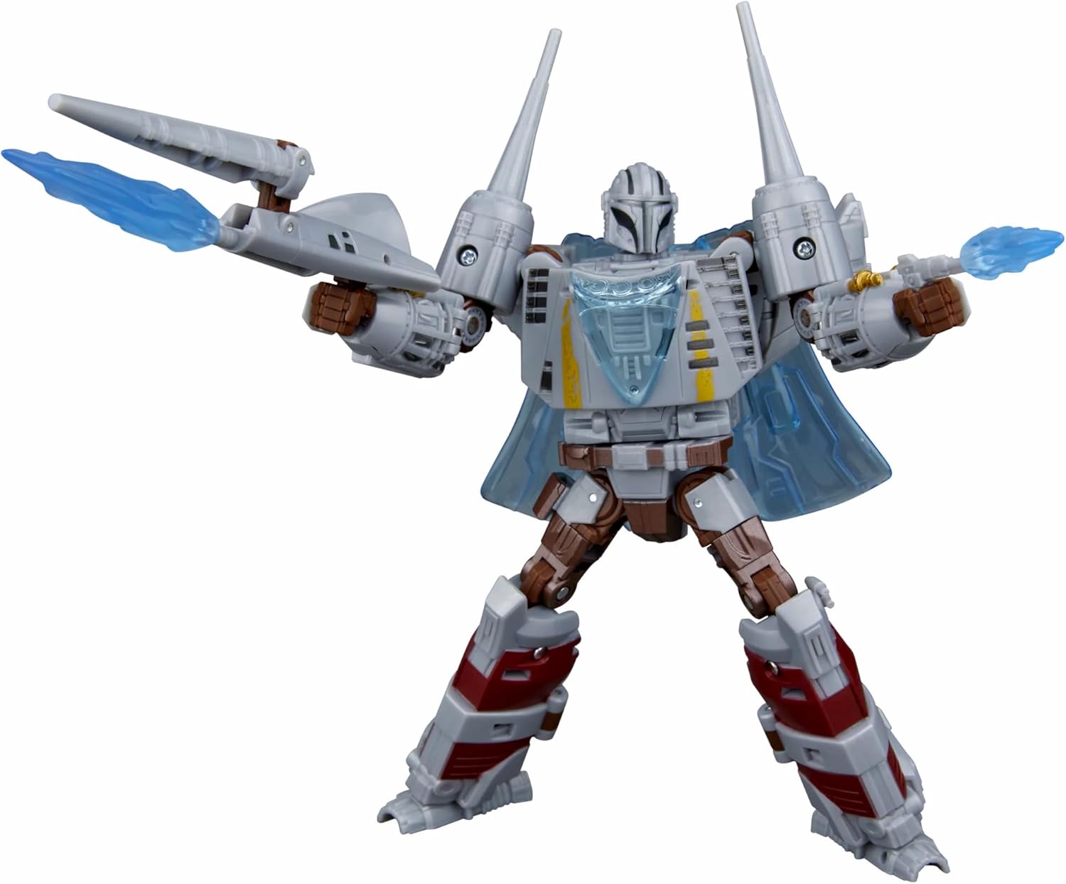 Transformers X Star Wars Collaboration Series 2024 Mashup Mandalorian 's N-1 Starfighter Hasbro TF SW Collaboration