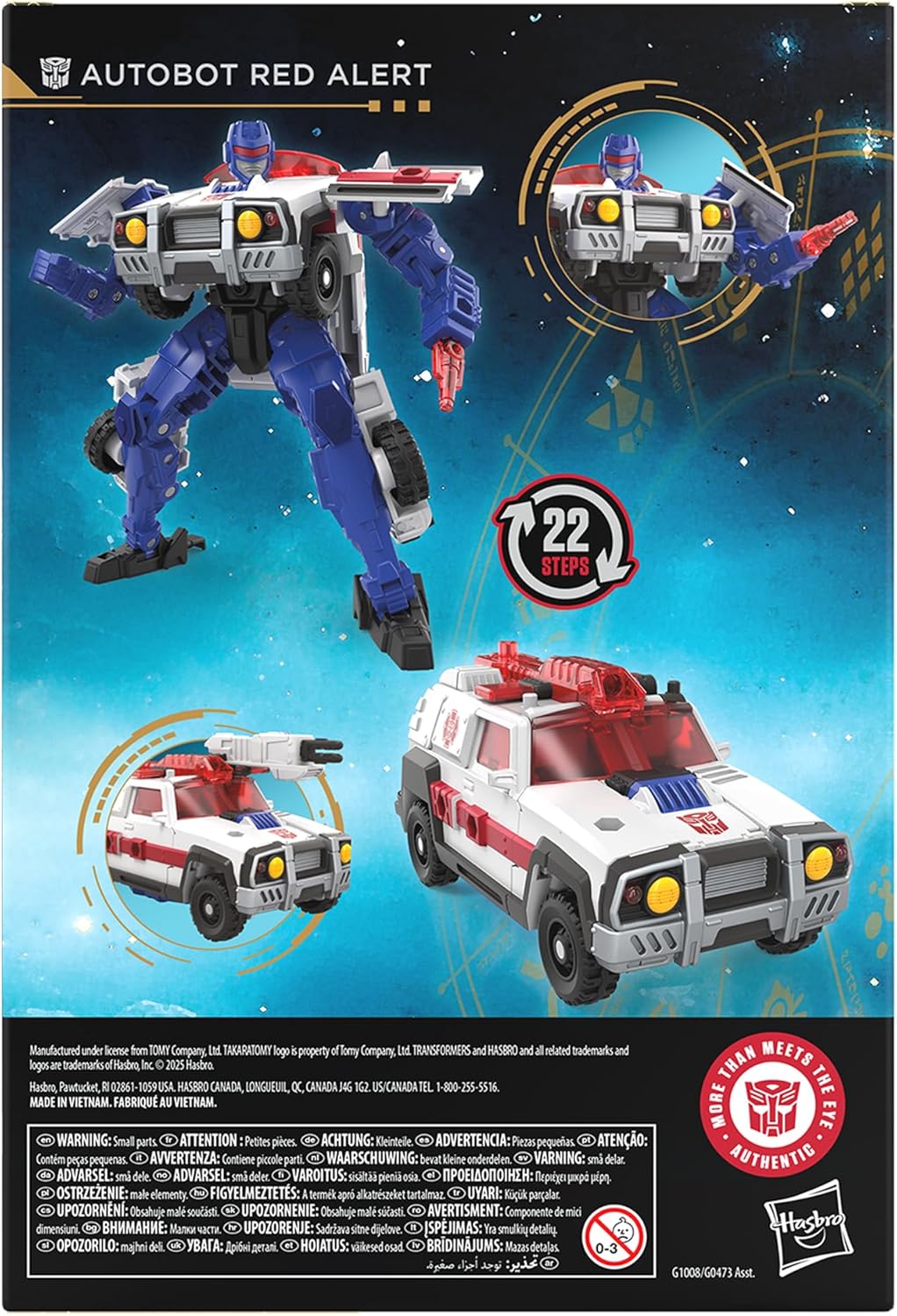 Transformers Age of the Primes Voyager Class Autobot Red Alert Action Figure