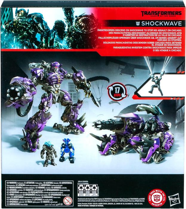 Transformers Studio Series Leader Class Dark of the Moon Shockwave Action Figure