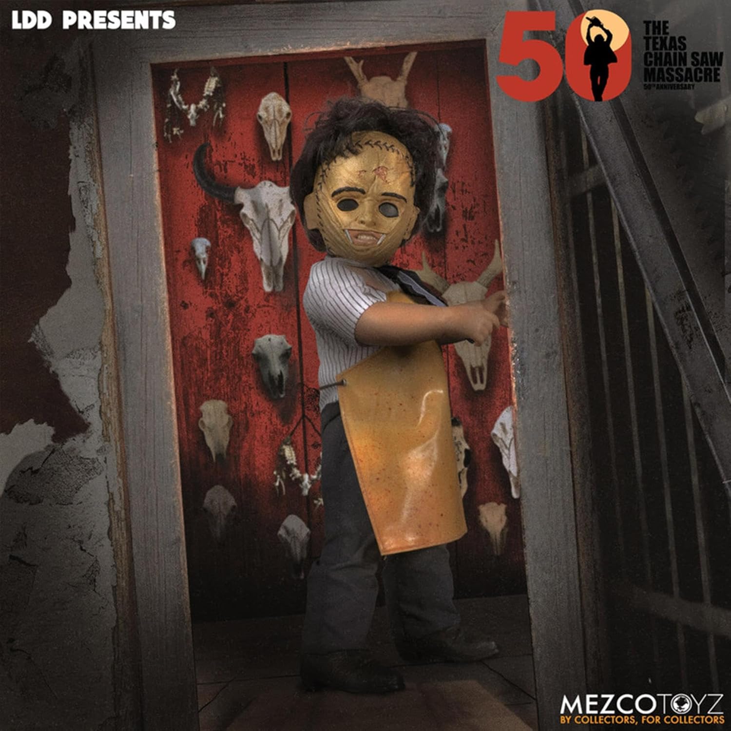 Living Dead Dolls Presents Texas Chainsaw Massacre (1974) Leatherface Deluxe Edition Ldd
