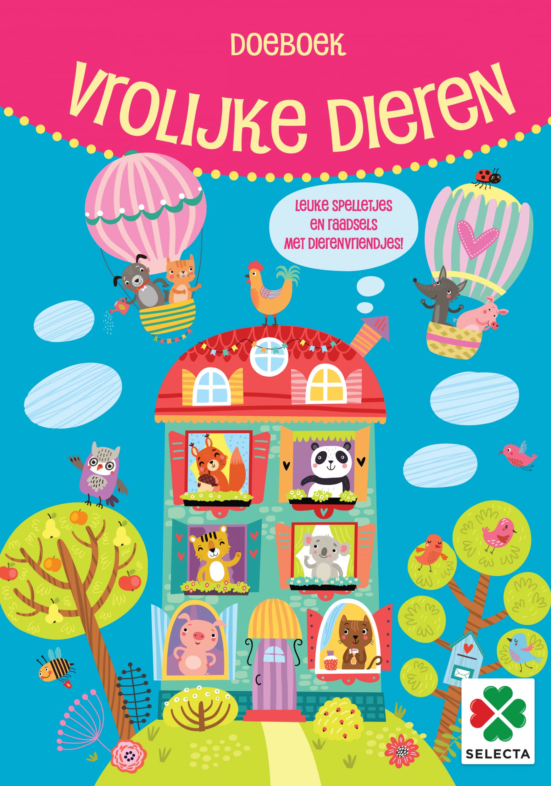 Selecta - Vrolijke Dieren Doeboek
