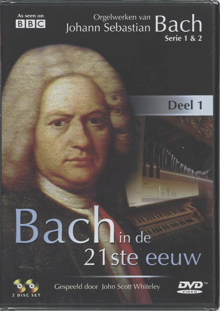 1 (Bach in de 21ste eeuw: 2 DVD's orgelwerken van Johann Sebastian Bach serie 1 & 2