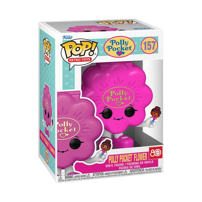 Funko Pop! Vinyl: Polly Pocket Shell Pocket - Flower Shell - Pink - Collectable Vinyl Figure - Gift Idea - Official Merchandise - Toys for Kids & Adults - Ad Icons Fans