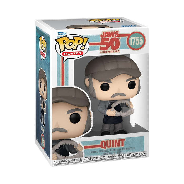 Funko Pop! Movies: Jaws - Quint - Collectable Vinyl Figure - Gift Idea - Official Merchandise - Toys for Kids & Adults - Horror Fans - Model Figure for Collectors and Display