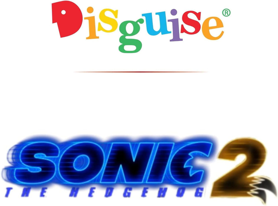 DISGUISE Sonic the Hedgehog Costume for Kids, Official Sega Licensed Product, Soft Jumpsuit with Attached Tail, Detailed Hood with Dimensional Quills and Ears, for 4-6 and 7-8 years