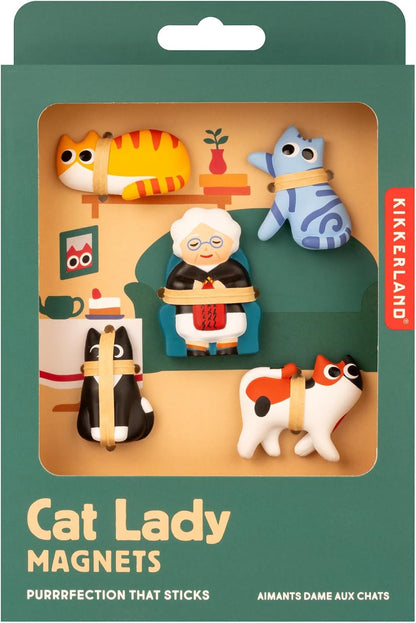 Cat Lady Magnets