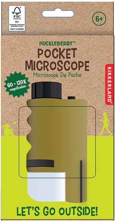 Kikkerland Huckleberry Pocket Microscoop