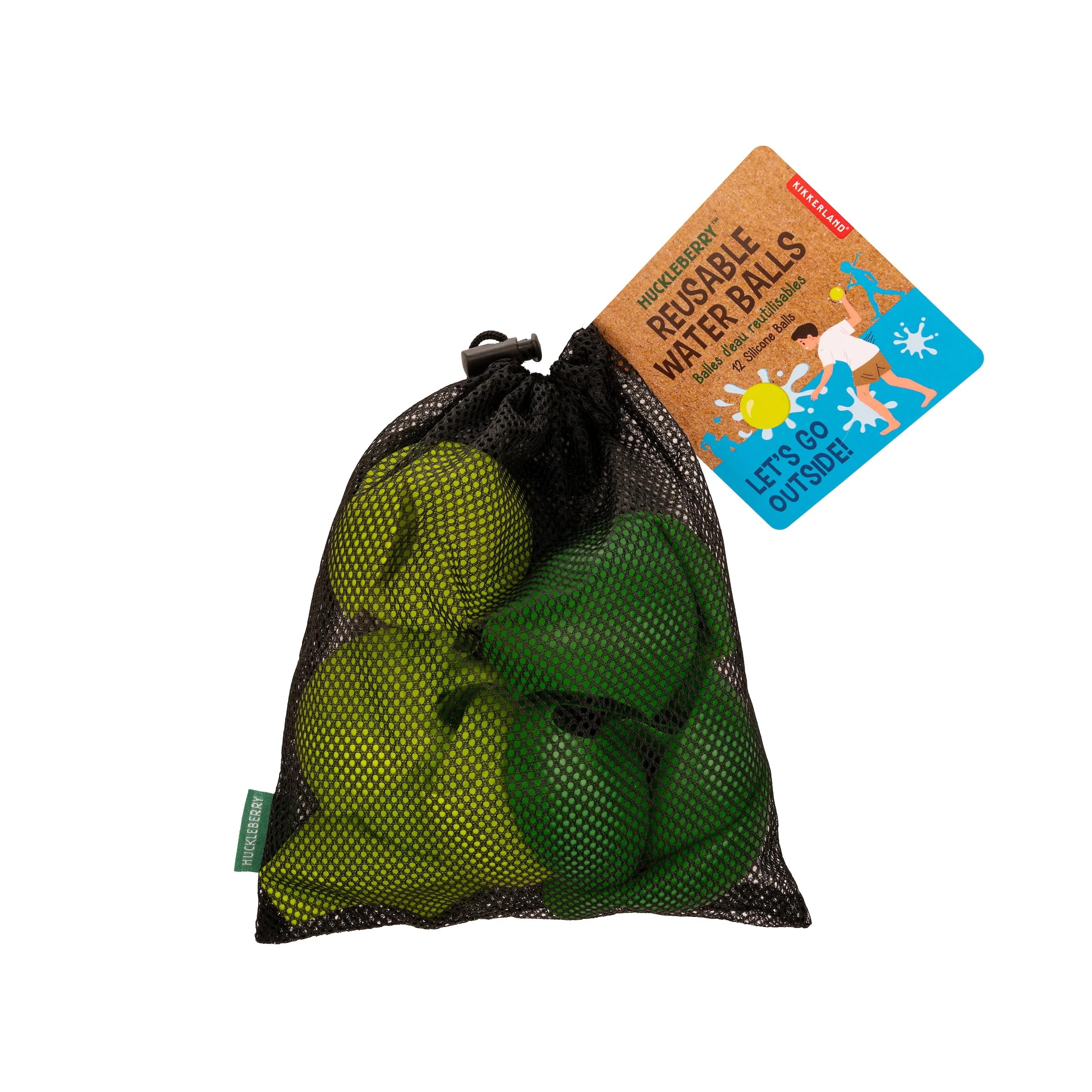 Kikkerland - Huckleberry Reusable Water Balls - (Hb48)