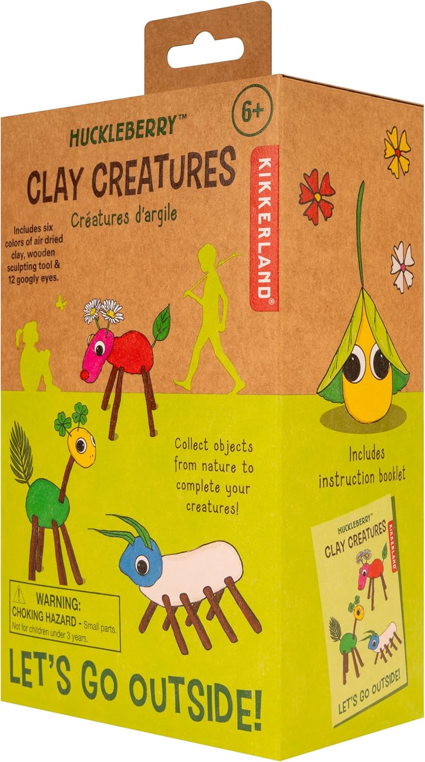 Kikkerland - Huckleberry Clay Creatures (Hb50-F)
