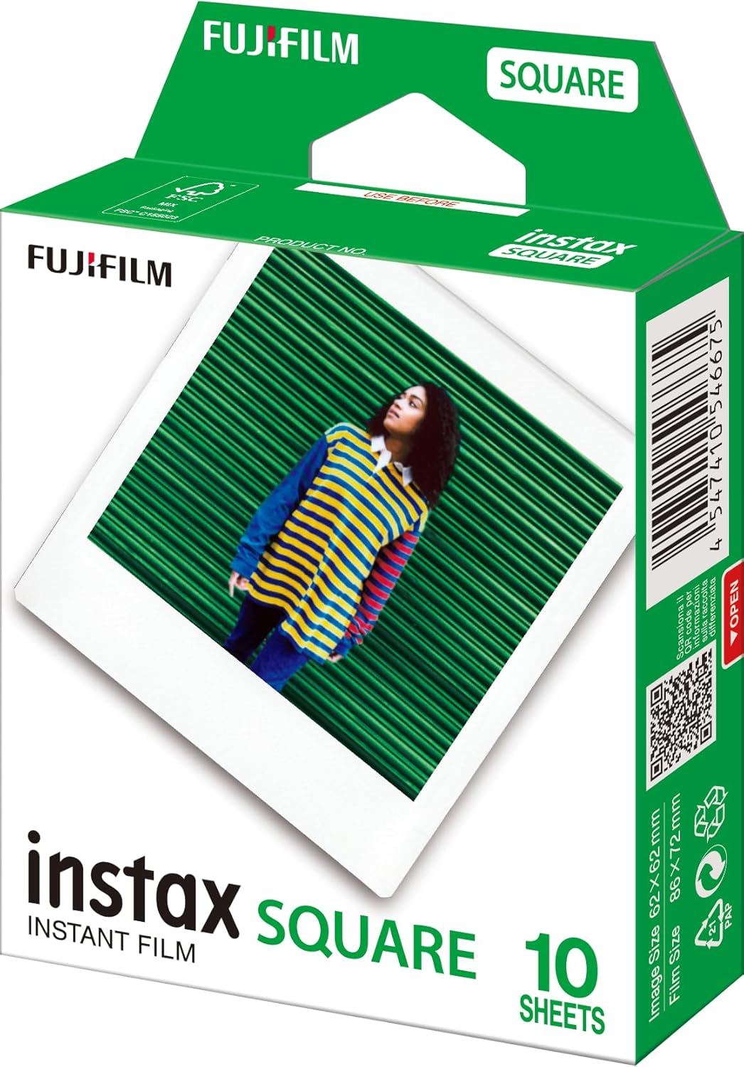 Fuji - Instax Square Film 1X10 Shots