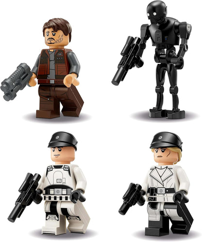LEGO Star Wars 75399 U-Wing Starfighter Ribelle - Astronave Giocattolo da Costruire con Funzione Swing-Wing, 3 Minifigure e 1 Droide K-2SO - Regalo per Bambini da 8 Anni Fan della Stagione 2 di Andor