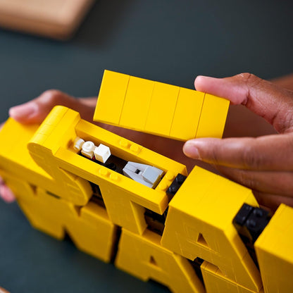 LEGO Star Wars 75407 Star Wars Logo Steinen - Bauset für Erwachsene zum Sammeln - Popkultur-Modell - Ausstellungsstück für das Büro - Geschenkidee für Erwachsene und Jugendliche Fans