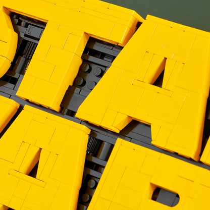 LEGO Star Wars 75407 Star Wars Logo Steinen - Bauset für Erwachsene zum Sammeln - Popkultur-Modell - Ausstellungsstück für das Büro - Geschenkidee für Erwachsene und Jugendliche Fans