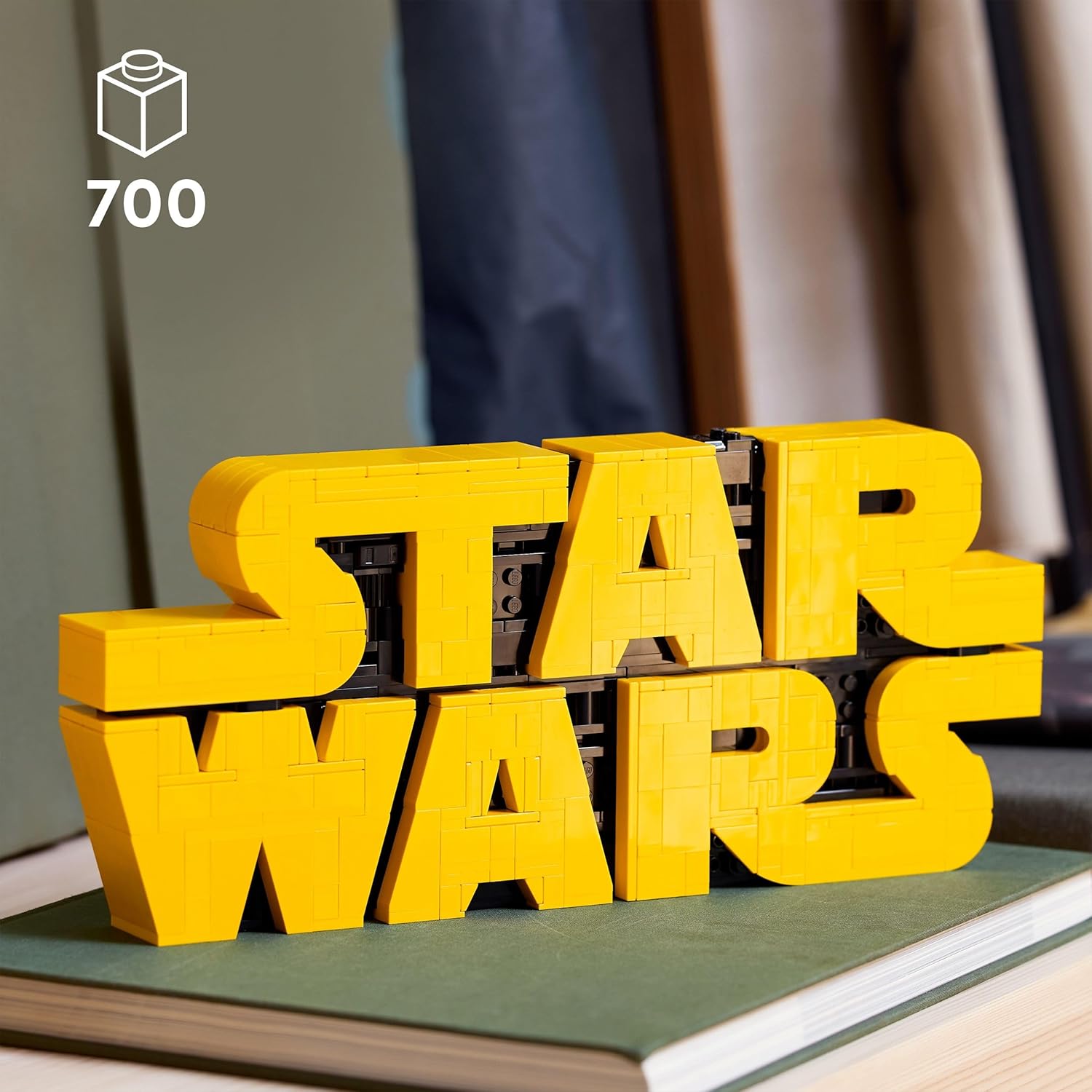 LEGO Star Wars 75407 Star Wars Logo Steinen - Bauset für Erwachsene zum Sammeln - Popkultur-Modell - Ausstellungsstück für das Büro - Geschenkidee für Erwachsene und Jugendliche Fans